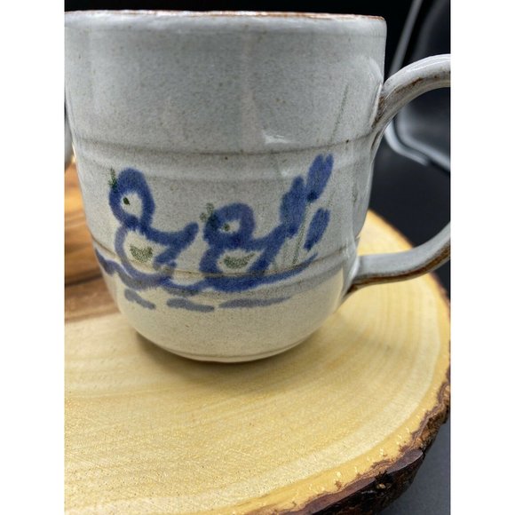 Owens Seagrove NC Pottery Childrens Mug Cup North - Picture 6 of 7